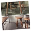 SHINEOFI 10pcs Transparent Slip Table Leg Protectors Round Non Skid