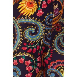 TC Collection ONE SIZE Leggings TC/265 Buttery Soft Always Brushed Black w/Print