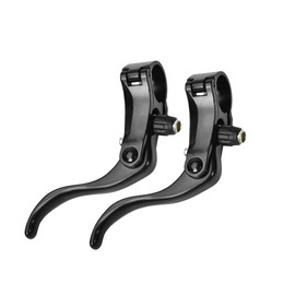 VGEBY1 Brake Lever, 1 Pair Bicycle Brake Lever, 24 mm, Aluminium Alloy Bicycle Brake Handle, Road Bike, Mountain Bike Lever Brake (Black)