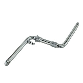 Fenix 6 1/2" One Piece Bike Crank, (Chrome)