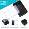IP65 Waterproof Junction Box, Electronics Project Box, Plastic Clear Cover