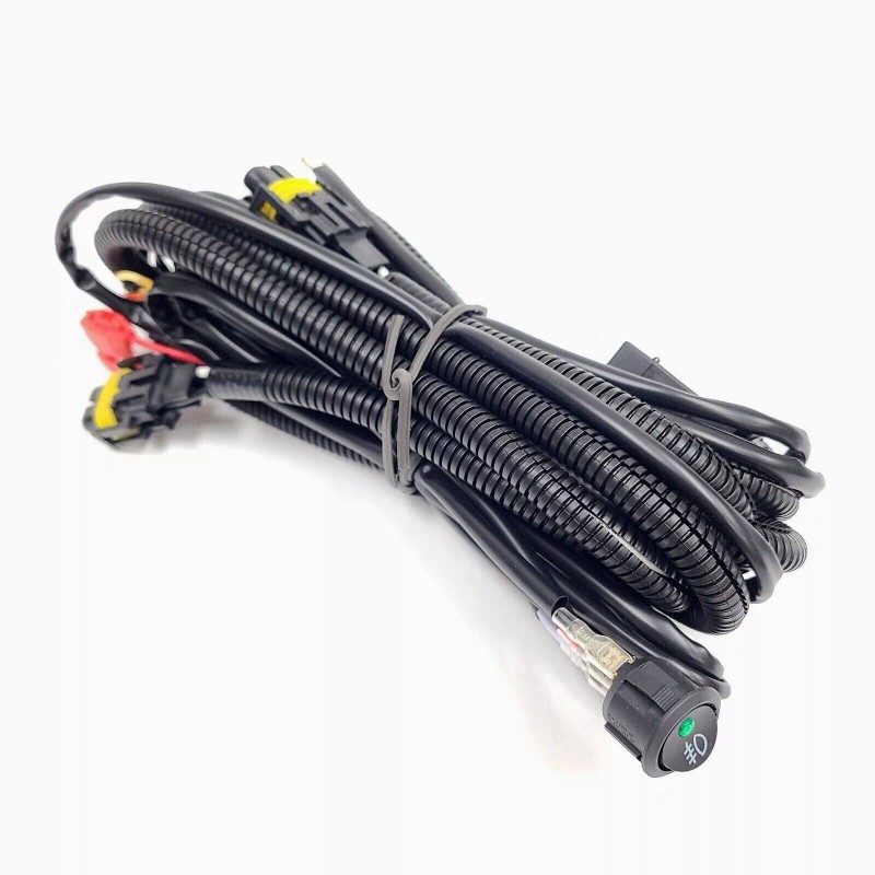 LEDIN Halogen Fog Light Kit For 2015-2023 Dodge Challenger Switch