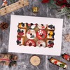 Cookie Boxes, 10Pcs Dessert Boxes with Clear Window 12" x