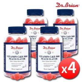 Vitamin CD 3000 Kids Children's CD Gummy Jelly 100 Pieces, 4 Bottles Delicious Adults, Infants, Babies, Teenagers, Children, Kids Vita Gummy / 비타민C D 3000 키즈 어린이 CD 구미 젤리 100개 4병 맛있는 성인 유아 아기 청소년 아동 아이 비타 꾸미