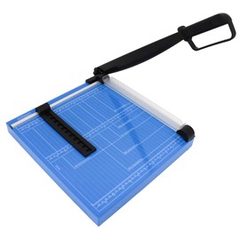 HFS (R) 12” A4 Paper Cutter Multi-Purpose Trimmer for Copper Sheet, Leather, Plastic Sheet, Iron Sheet, Non-Woven Fabric 12 Sheets 80-Gram Paper Vinyl Cutter
