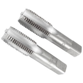 CoCud Manual Screw Taps M22 x 2.5 Thread Metric Alloy Tool Steel Screw Taps - (Application: Machine Thread Repair) 1 Pair