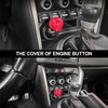 Car Push to Start Button Cover Car Engine Joystick Starter