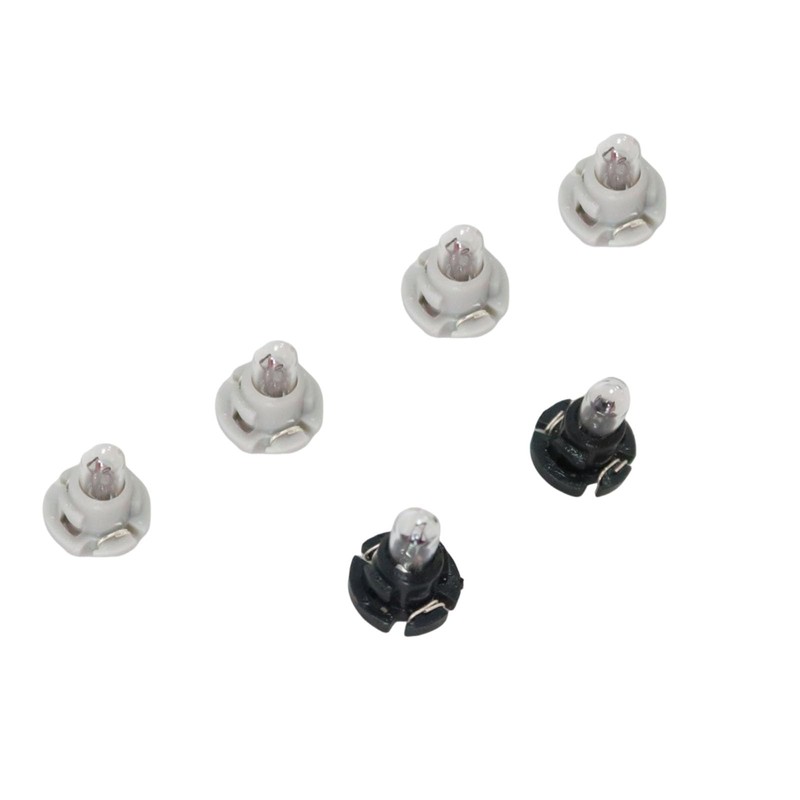 ZrAutomch Heater A/C Control Panel Dash Light Bulb(Set of 6pcs)