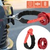 Shackle 1/2 Synthetic Shackle Winch Rope with Recovery Snaps, 41000