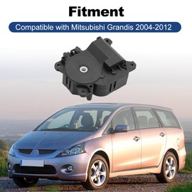 WMPHE Auto Climate Control Flap Actuator Motor Replacement for 063700-7321 0637007321 Compatible with Mitsubishi Grandis 2004 2005 2006 2007 2008 2009 2010 2011 2012