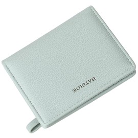 RRANCharltu Women's Small Leather Purse, Short Women's Mini Purse with Zip, Coin Compartment, Wallet, Zz Green