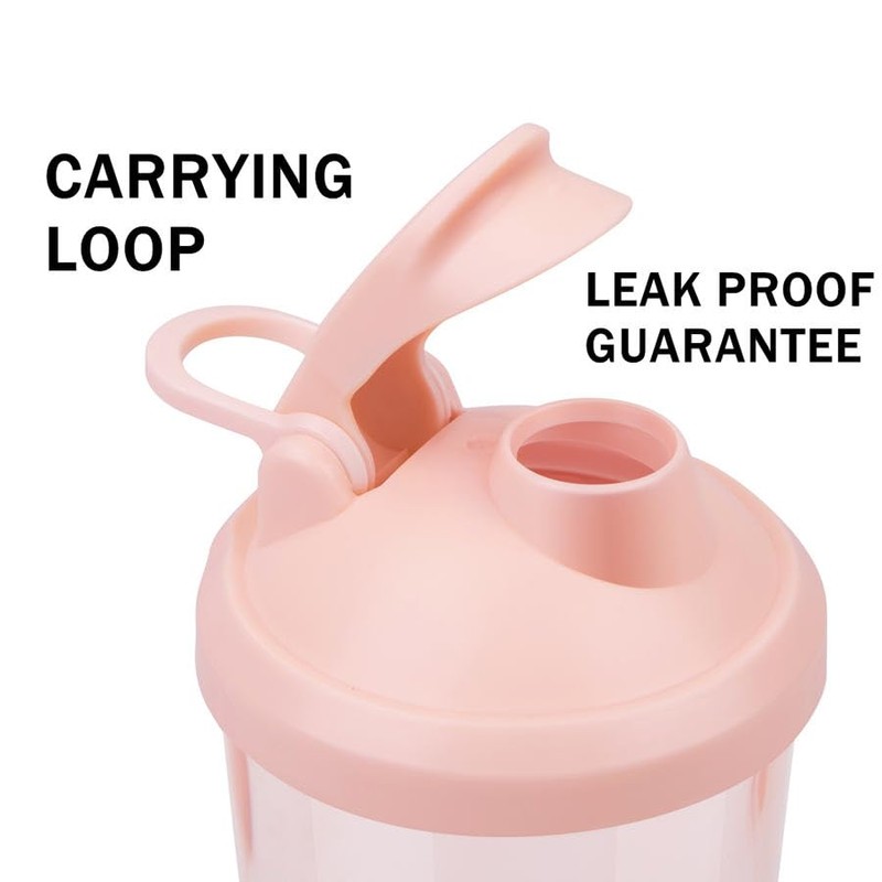 VOLTRX VortexBoost Electric Shaker Bottle, USB C Rechargeable Protein Shake