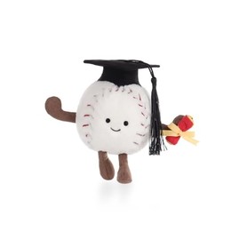 Apricot Lamb Graduated Baseball Stuffed Animals for Kids, Soft Cute Plush Toys for Baby Girl and Boy, 3.5 Inches