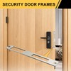 Opfiue Strike Plate Door Flat, 172mm x 23.7mm, Stainless Steel,