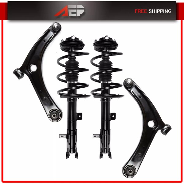 autopuppy Front Struts Lower Control Arms For 2007 2008 2009