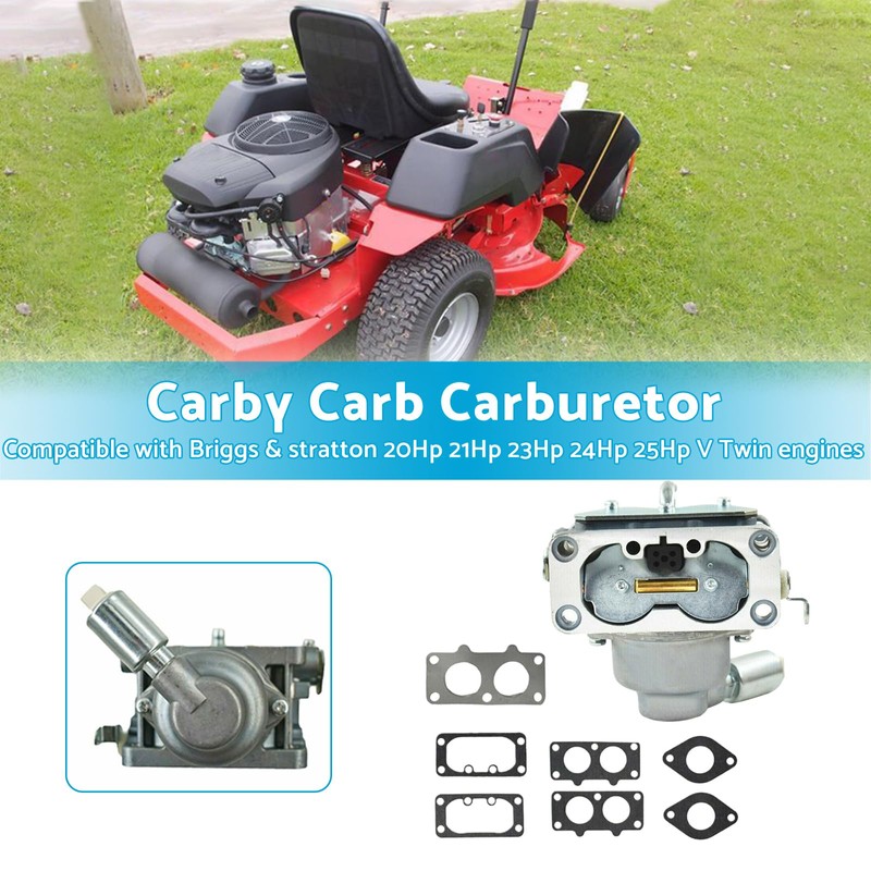 Carby Carb Carburettor Replacement Suitable for Briggs & Stratton 20Hp