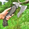 AX-2070 Handmade Carbon Steel Axe with Sheath