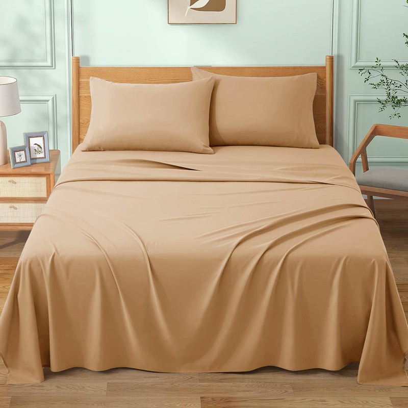 My Home Store Premium Soft Flat Sheet 100% Egyptian Cotton