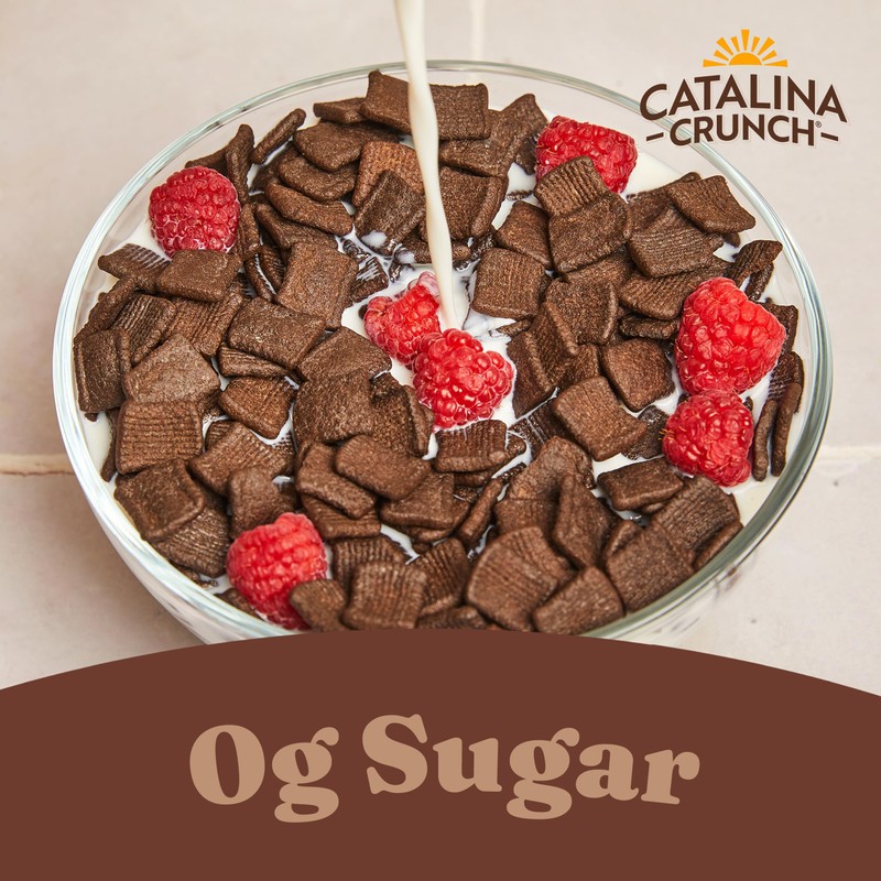 Catalina Crunch Protein Cereal - Sugar Free Breakfast Cereal with