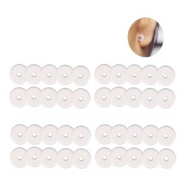 Perforadoras MX Mayoreo 50 Discos De Silicona Para Eliminar Piercing Bumps