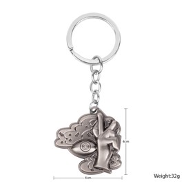Weeb Keychains Jujutsu Key Rings, JJK Manga Keychain, Anime Figure with Gift Box, Metal Keychain Accessories, JJK Manga Phone, Bag & Wallet Charms | Yuji Itadori Sukuna Hand Sign
