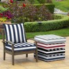 Arden Outdoor Deep Seat Cushion Set, 24 in x 24