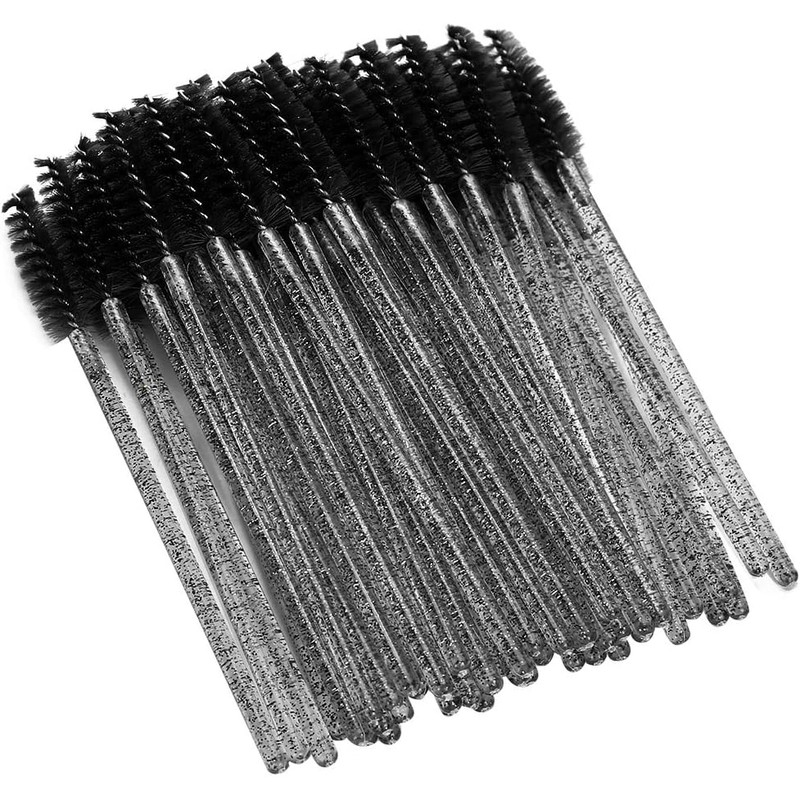Brochas desechables de nailon para máscara de pestañas y cejas: