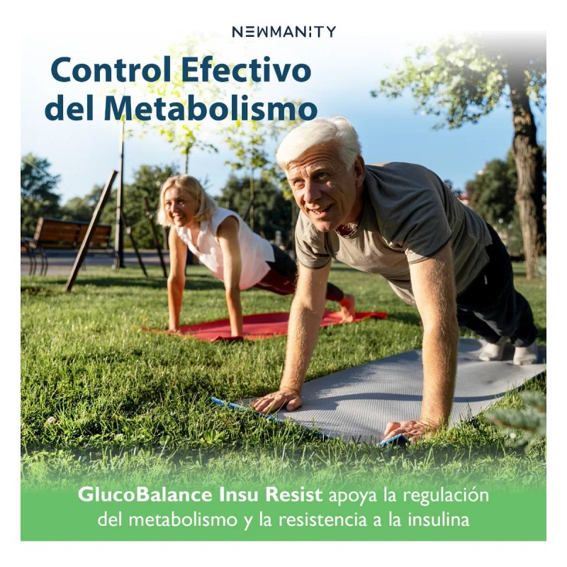 Glucobalance Insuresist Akkermansia Ciclodextrina Newmanity Sin Sabor