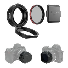 Freewell 40mm F/2 CPL/Mist Filter Flip Type Touchless Operation Real Lens Hood for NIKKOR Z
