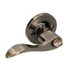 Lock 20MA Manija tubular curva función entrada y recámara, latón