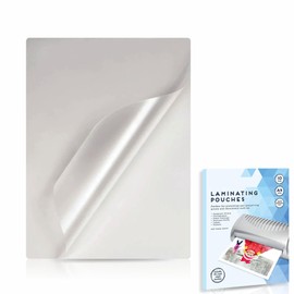 A4 Laminating Pouches 80 Micron Plastic Paper Clear Laminating Sheets Waterproof Laminate Pockets Sleeves Ideal For Protecting & Preserving Prints Documents Business Cards Posters 216mm X 303mm (10pk)
