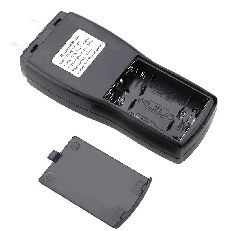 Digital Wood Moisture Meter Humidity Detector Water Content Detector Digital