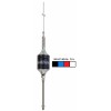 HUSTL SCBS-B - Hustler 35" CB Super Resonator Antenna , 9" SS Mast & Spring-Black
