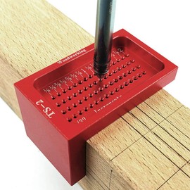 Marking Gauge, Woodworking Scribe, Woodworking Cross Calibration Ruler, British System T Type Scribing Marking Linear Measurement Tool