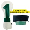 Headcover, Golf, Stylish, Cool, Big Number Headcover, Prevents Counting Mistakes,