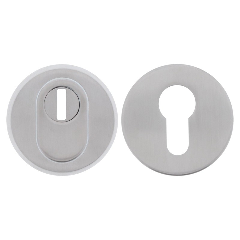 ToniTec Security Escutcheon ® Matte Stainless Steel with ZA extraction