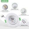 HOMEOW HOMEOW Set of 12 LED recessed spotlights 230V 5W,