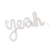 LED Neon Sign Yeah Shape Wall Decor Neon Night Light