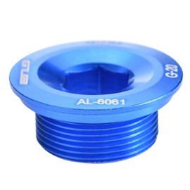 VGEBY Crank Arm Screws, Aluminum Alloy Threads Crankset Arm Bolt Bracket Bolt (Blue) Crank Arm Fixing Bolt Crank Arm Bolt Crank Arm Bolt Long Bolt