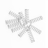 Qrity 10Pcs Coil Extended Compressed Spring, Compressed Springs, Stainless Steel