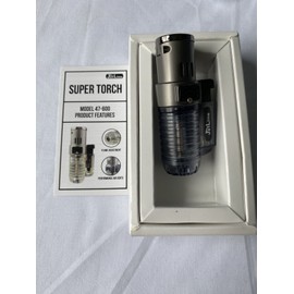 Jetline Super Torch Triple Jet Flame - Black - in Jetline Box - New