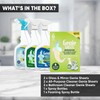 Genie Sheets All Purpose, Glass and Bathroom Cleaners Combo Pack