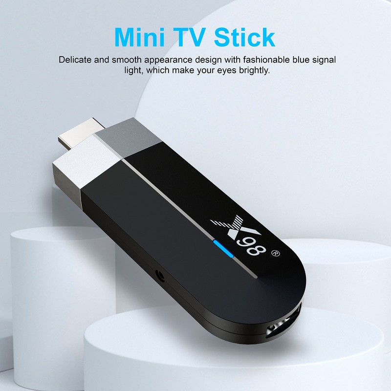 X98 S500 Android 11.0 Smart TV Stick UHD 4K Media