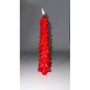 Homemory Homemory 3 Pcs Christmas Tree Candles, Red