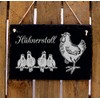 'Chicken Coop' Engraved Slate Board Ideal as a Gift