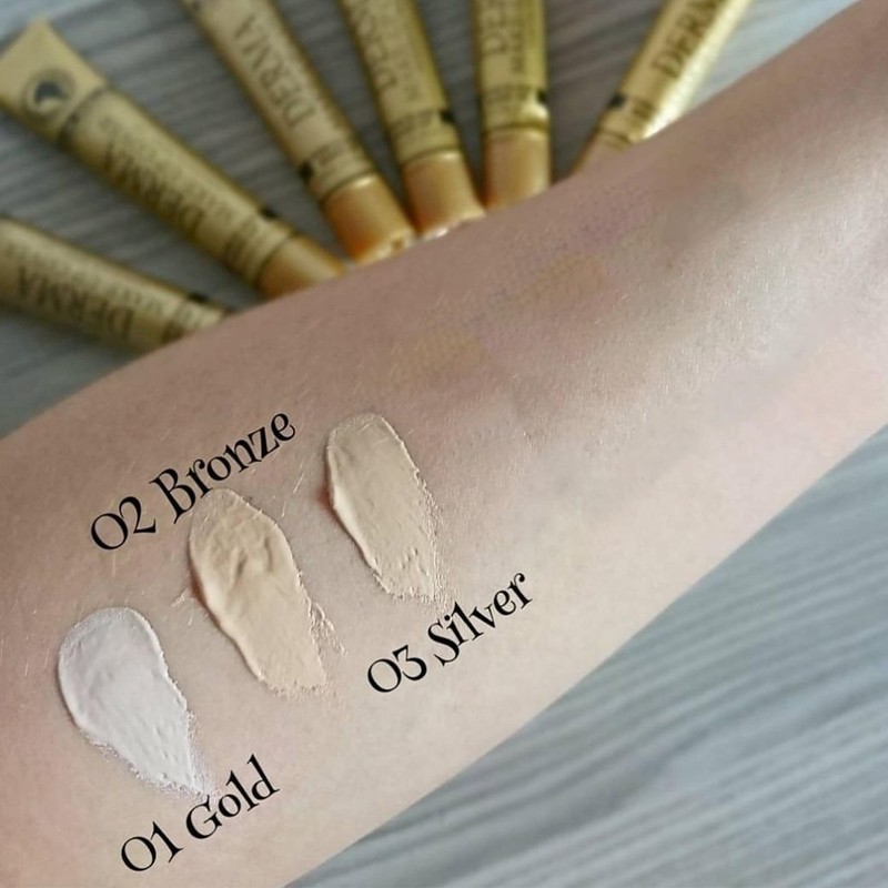 NEW WELL Derma Makeup Cover Waterproof Foundation - Perfect Complexion