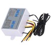 Dual Display Temperature Humidity Controller Heating Cooling Thermostat Switch NTC