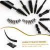 FOMIYES 1 Set False Lashes Model Salon Simulation Large Eyelash
