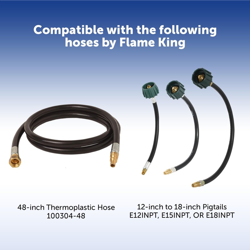 Flame King (ACR-2) Without Pigtails 2-Stage Auto Changeover LP Propane