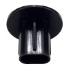 Skywalker Dual Feed-Through Cable Bushings (Black, 100 Pack)